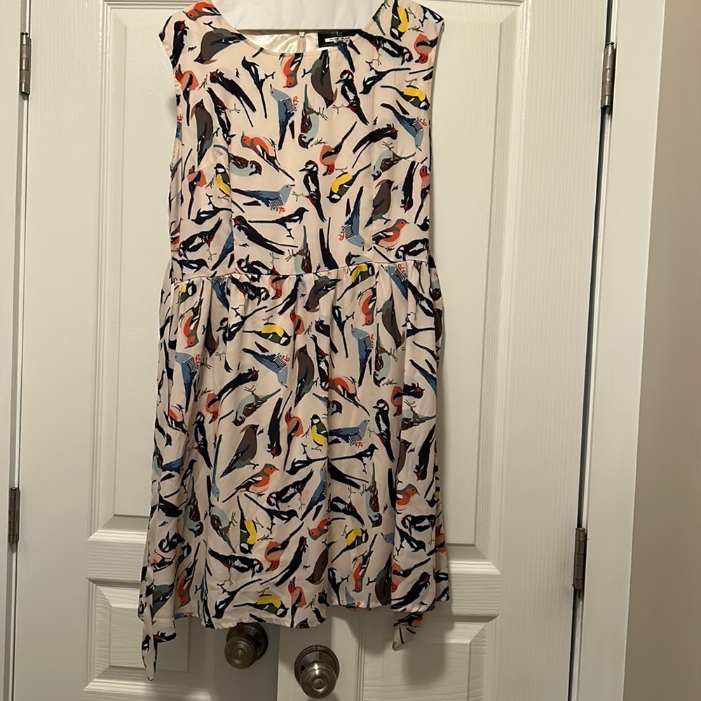 Whimsical bird dress